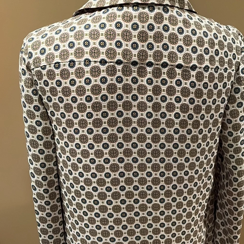 Tory Burch‎ Long Sleeve Shirt Dress Size 4 NWOT